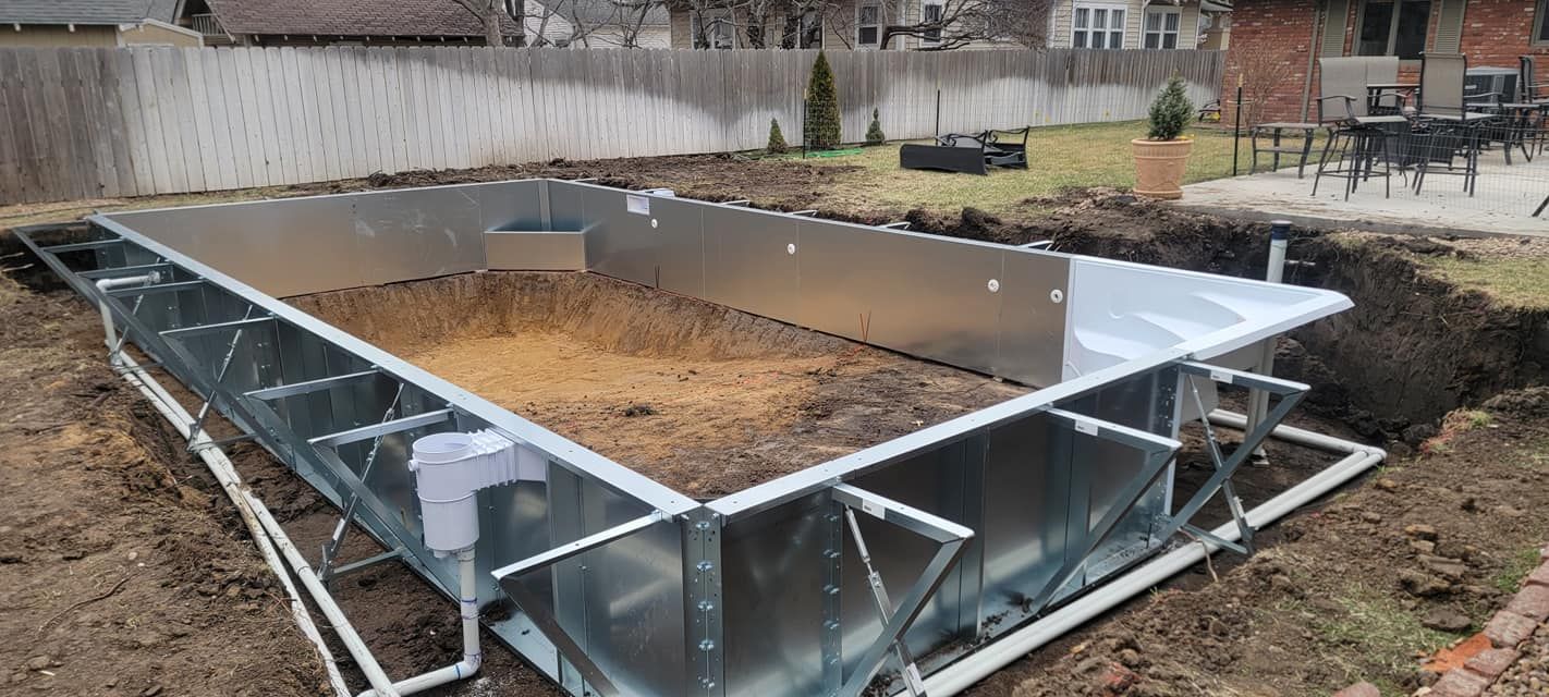 new pool construction installation mcpherson ks