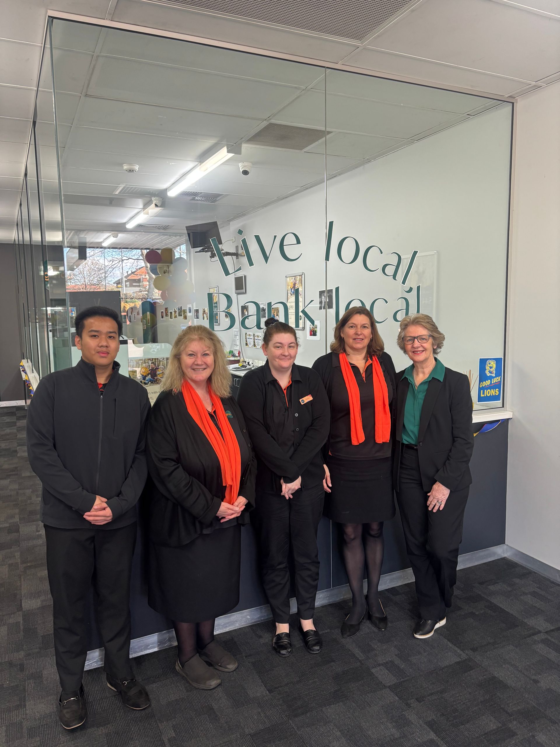 GMCU staff at the Seymour branch on Station St
