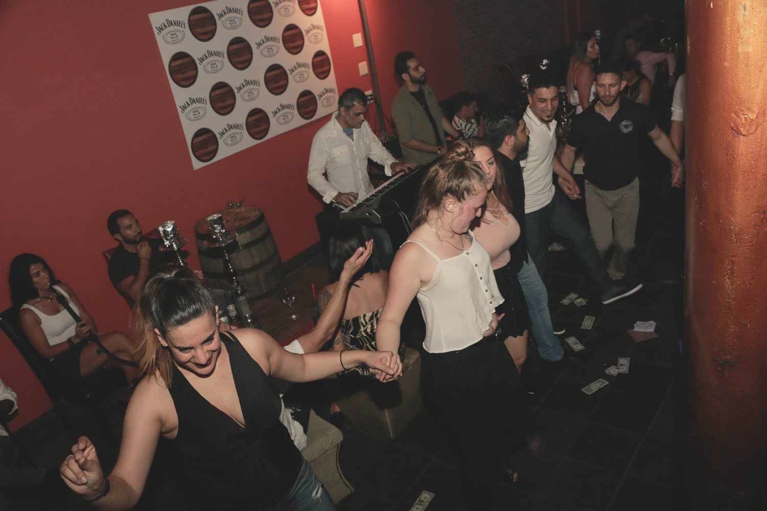 Friends Dancing at Whiskey lounge — Night Out in Worcester, MA