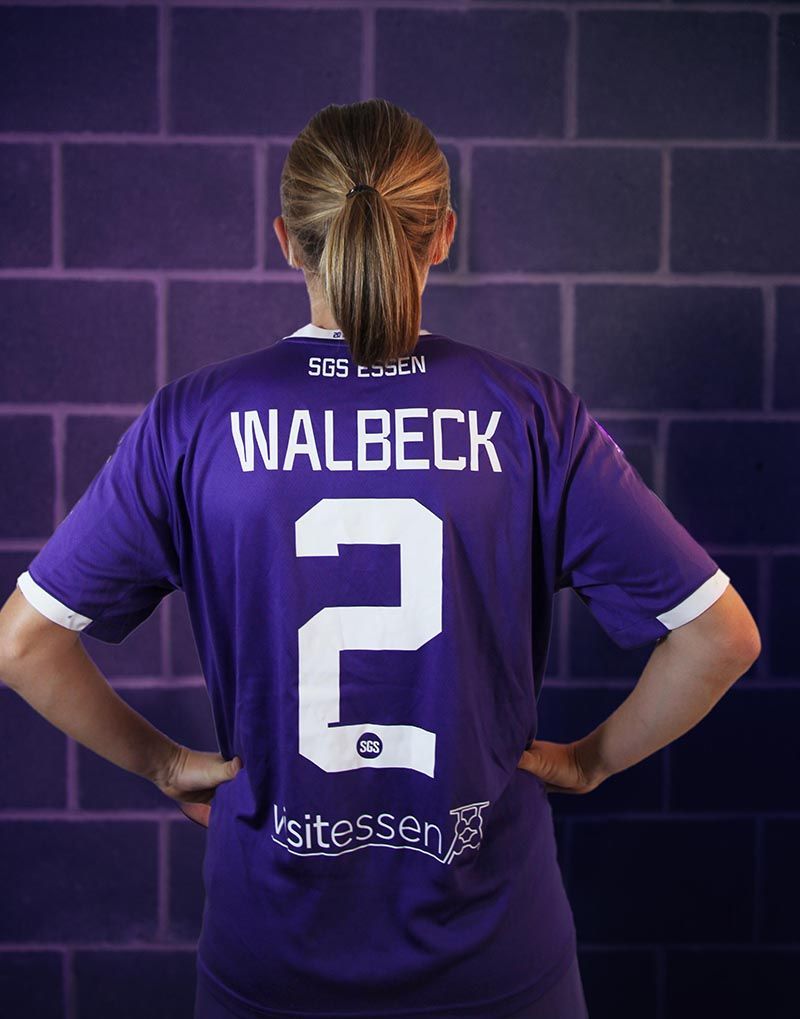 SGS Essen, junge Frau im Trikot