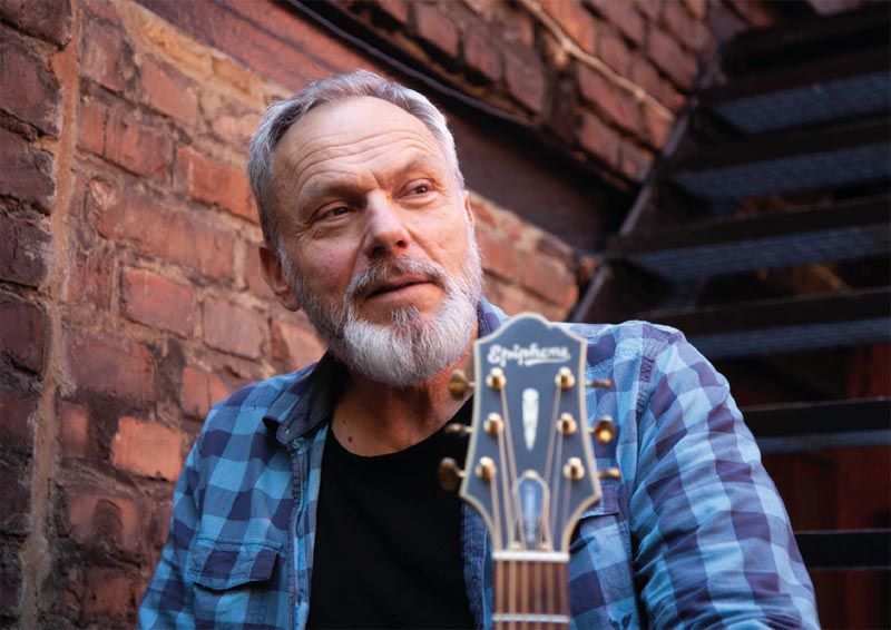 Foto von dem Sänger und Gitarristen Bob