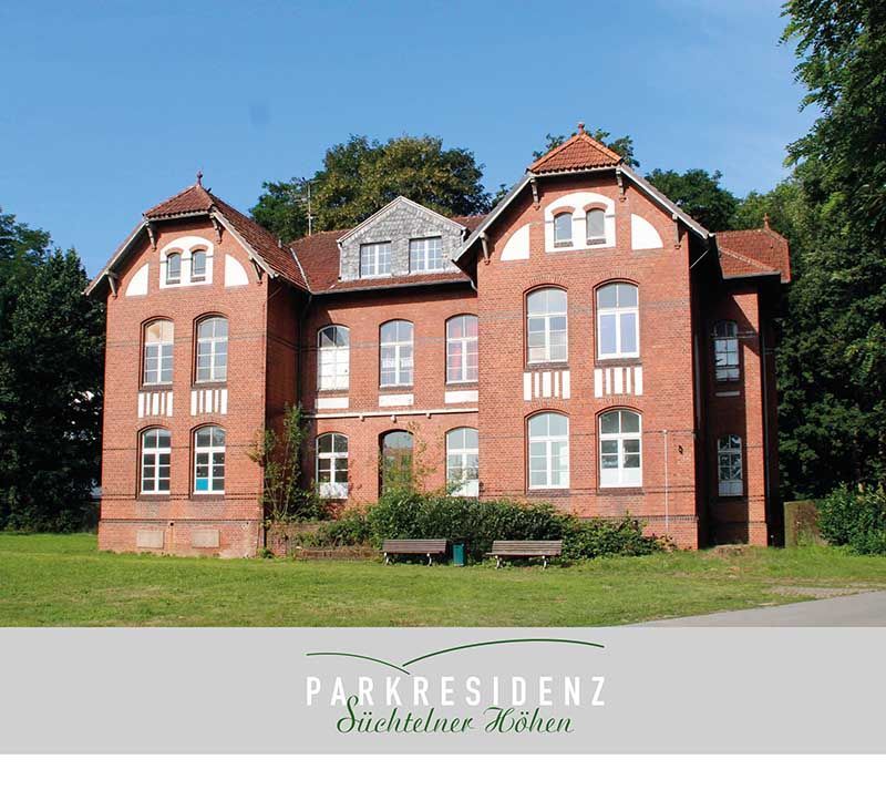 Cover des Verkaufsprospektes »Parkresidenz Süchtelner Höhen«
