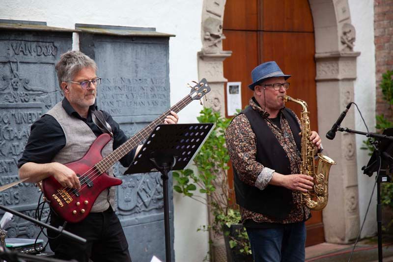 Eventfotografie, Band bei einem Open-Air-Auftritt
