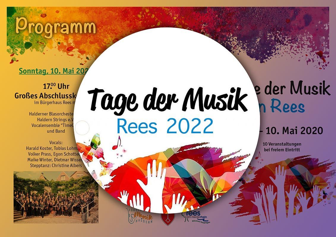 Logo der Veranstaltung »Tage der Musik in Rees«