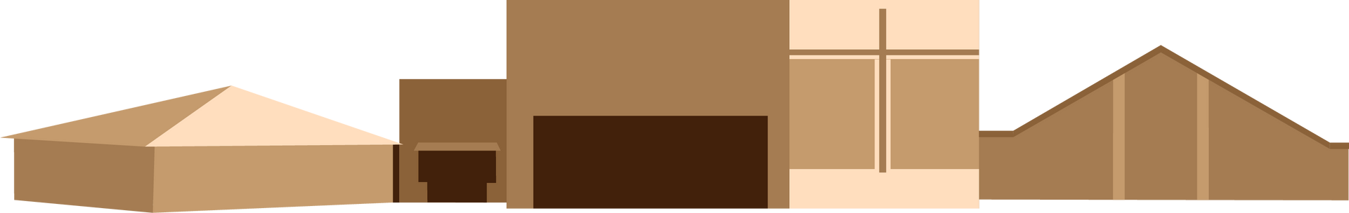 church building render