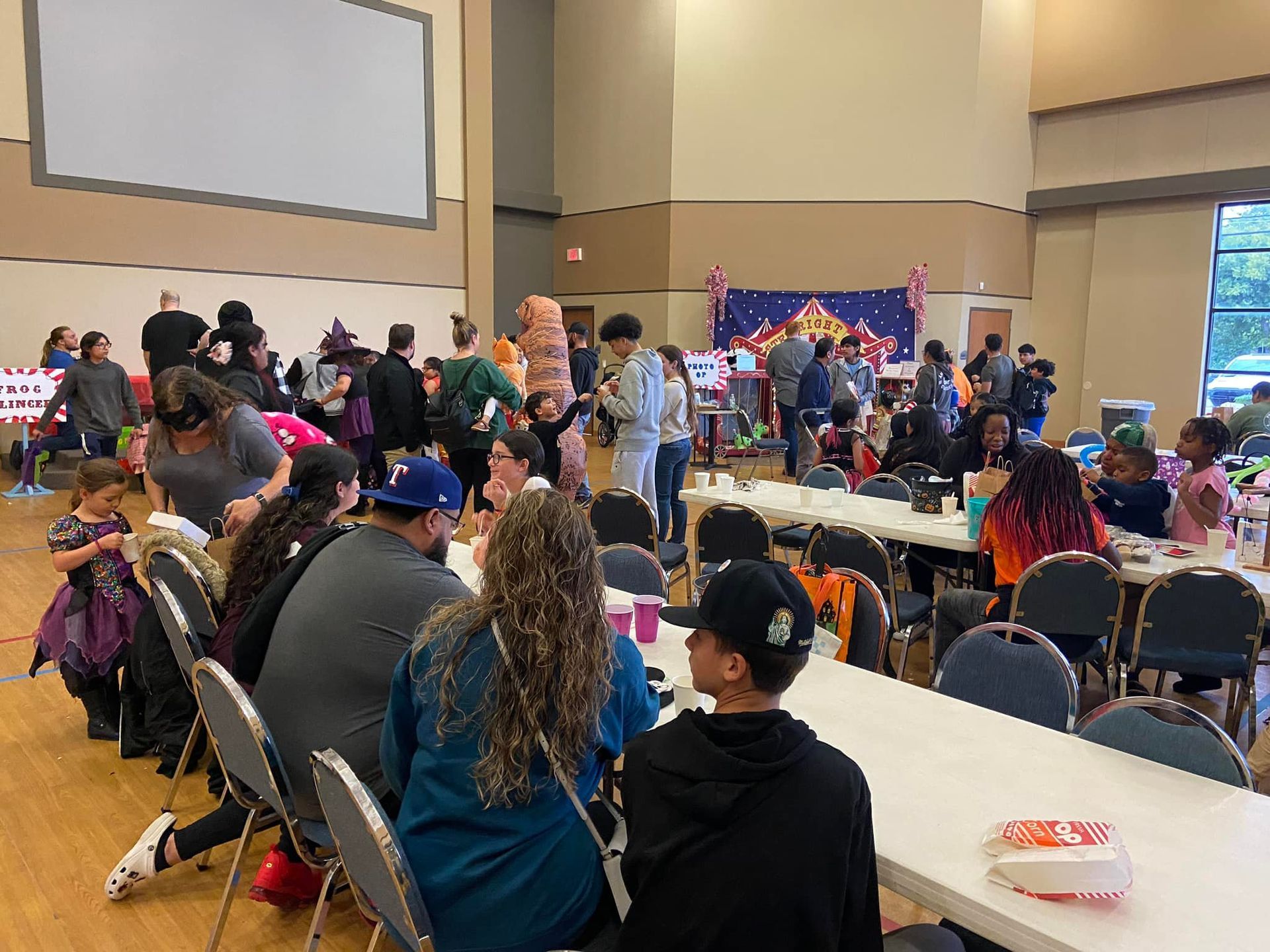 Chili cook-off after fall festival