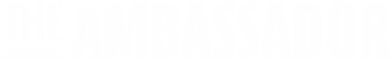 Ambassador Studios Logo - White