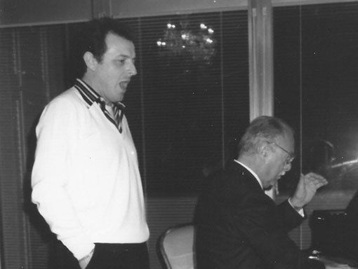 beniamino prior con il maestro