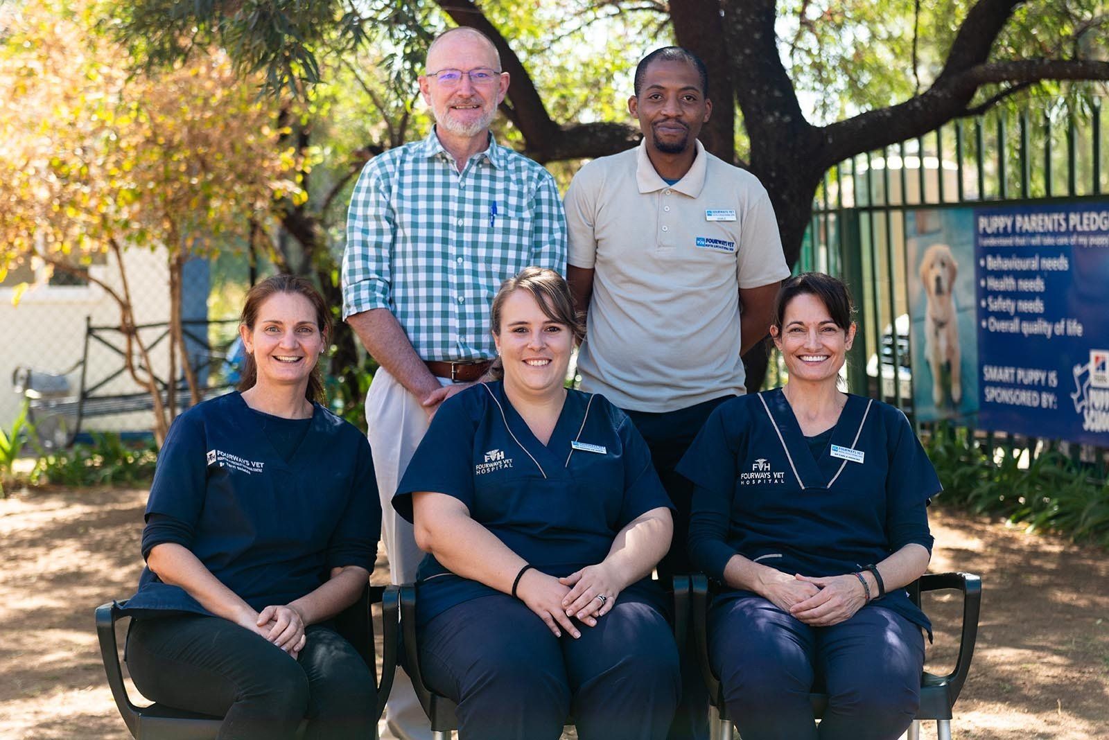 Fourways vet team