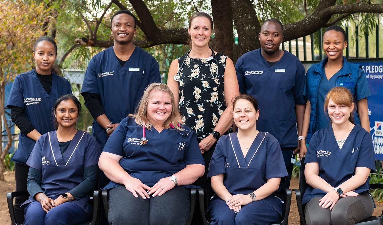 Fourways vet team