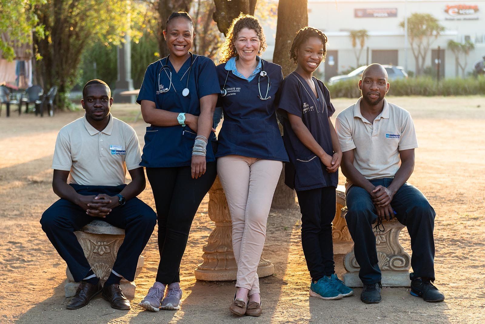 Fourways vet team