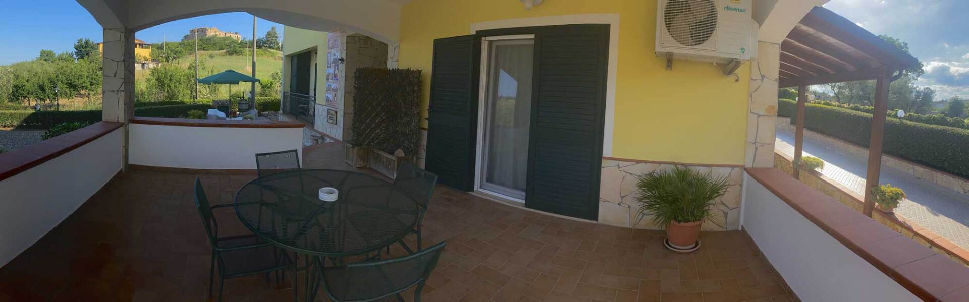 terrazzo della struttura