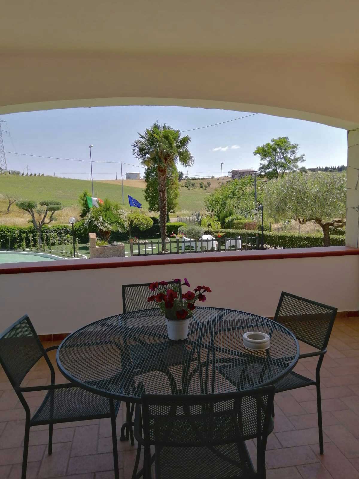bed & breakfast con terrazza esterna