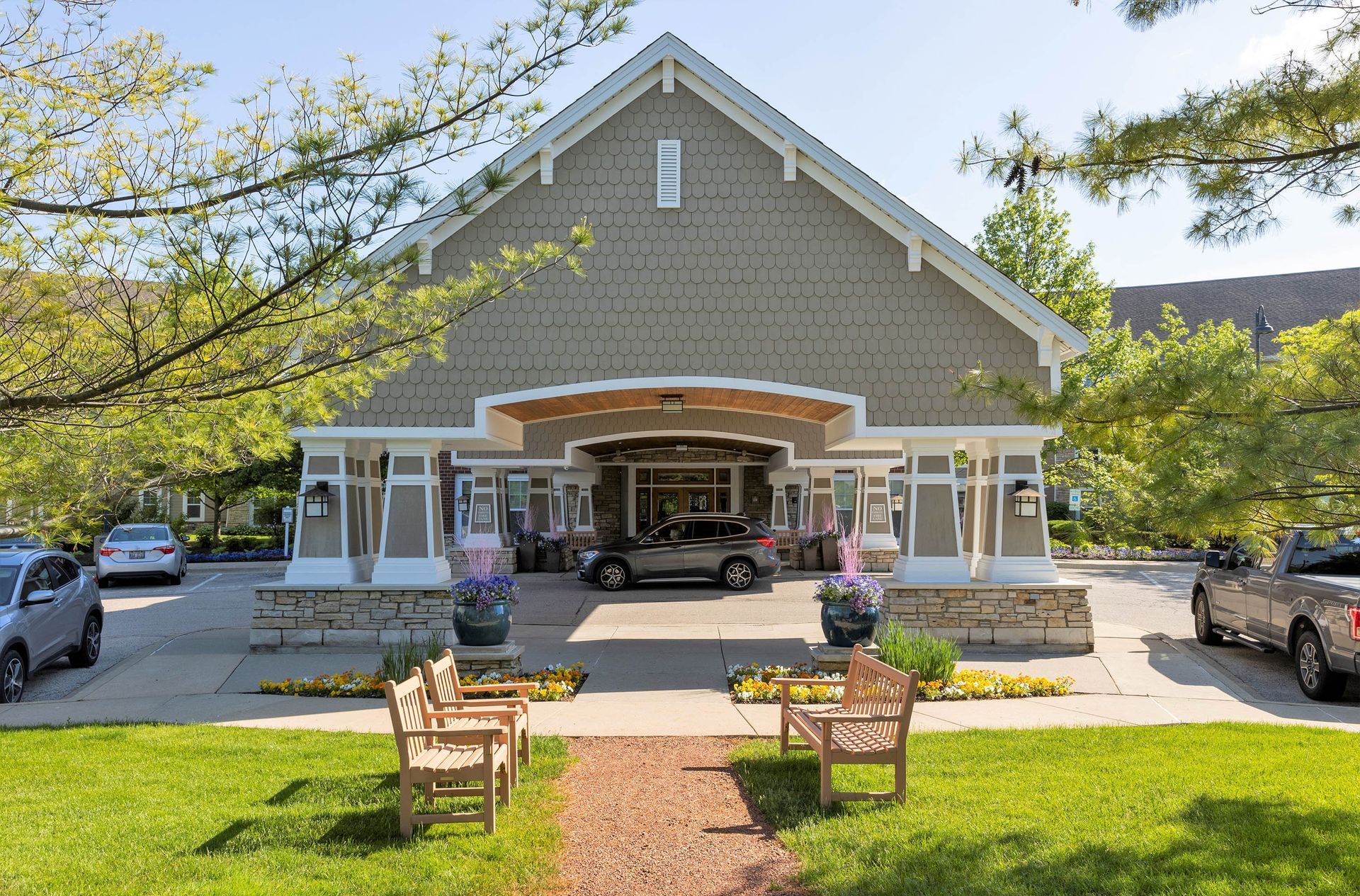 Seniors — Far Shots Of Residents in Glenview, IL