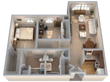 Senior Living — Floor Plan In Park in Glenview, IL