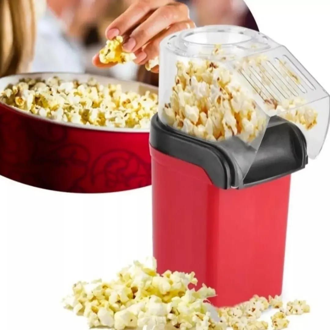 Máquina de crispetas / Palomitas de Maíz, Mini, aire caliente, roja 1.2 kW 110V