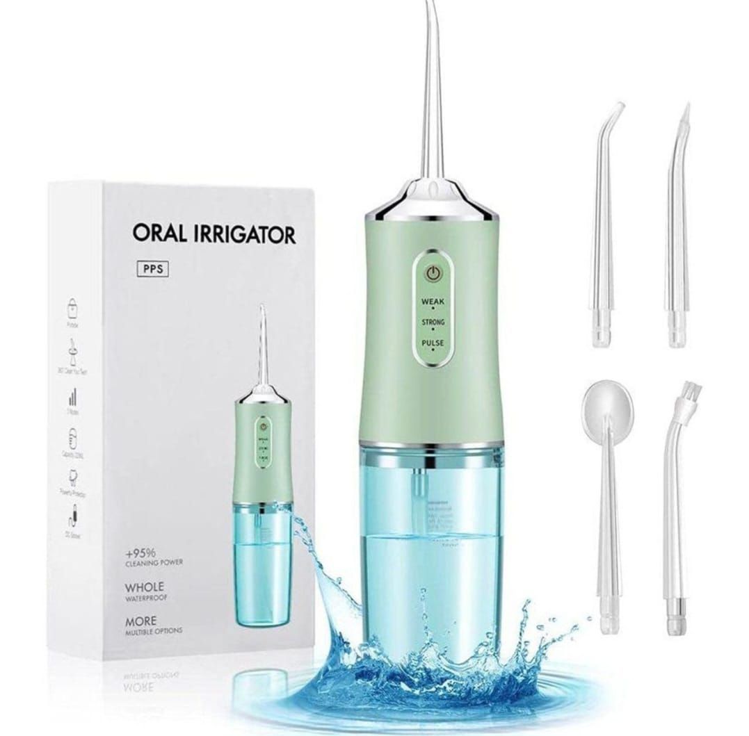 Irrigador Dental Profesional para una Limpieza de Dientes  Impecable