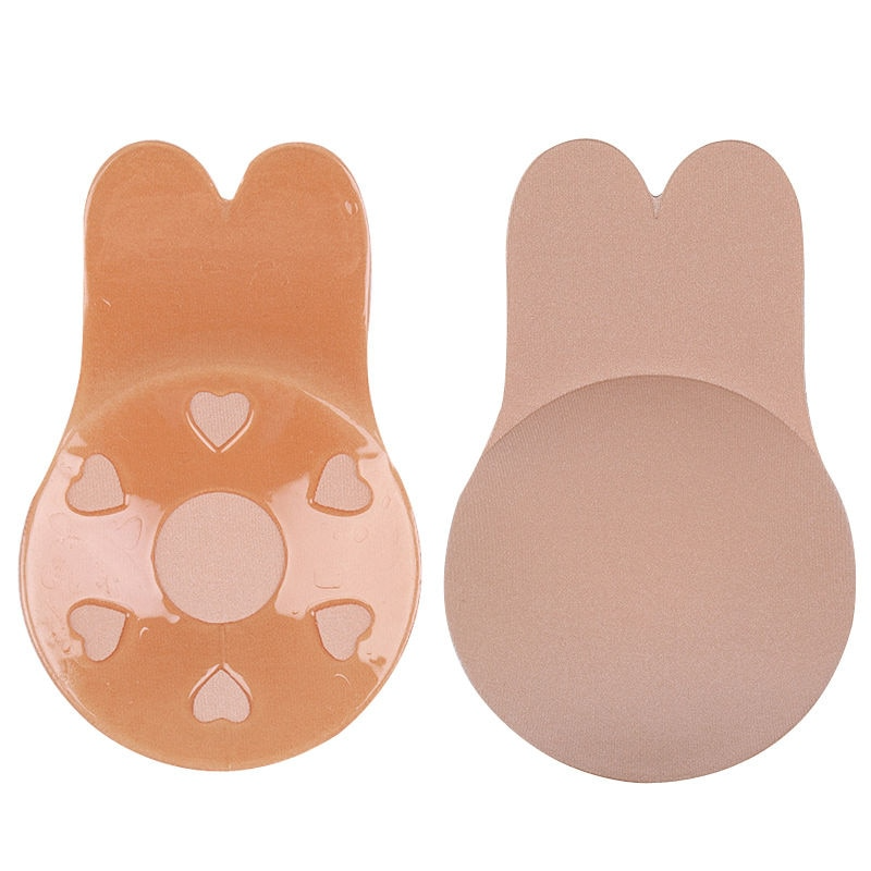 Brasier Levanta busto rabbit bra siliconado, Invisible y sin tirantes