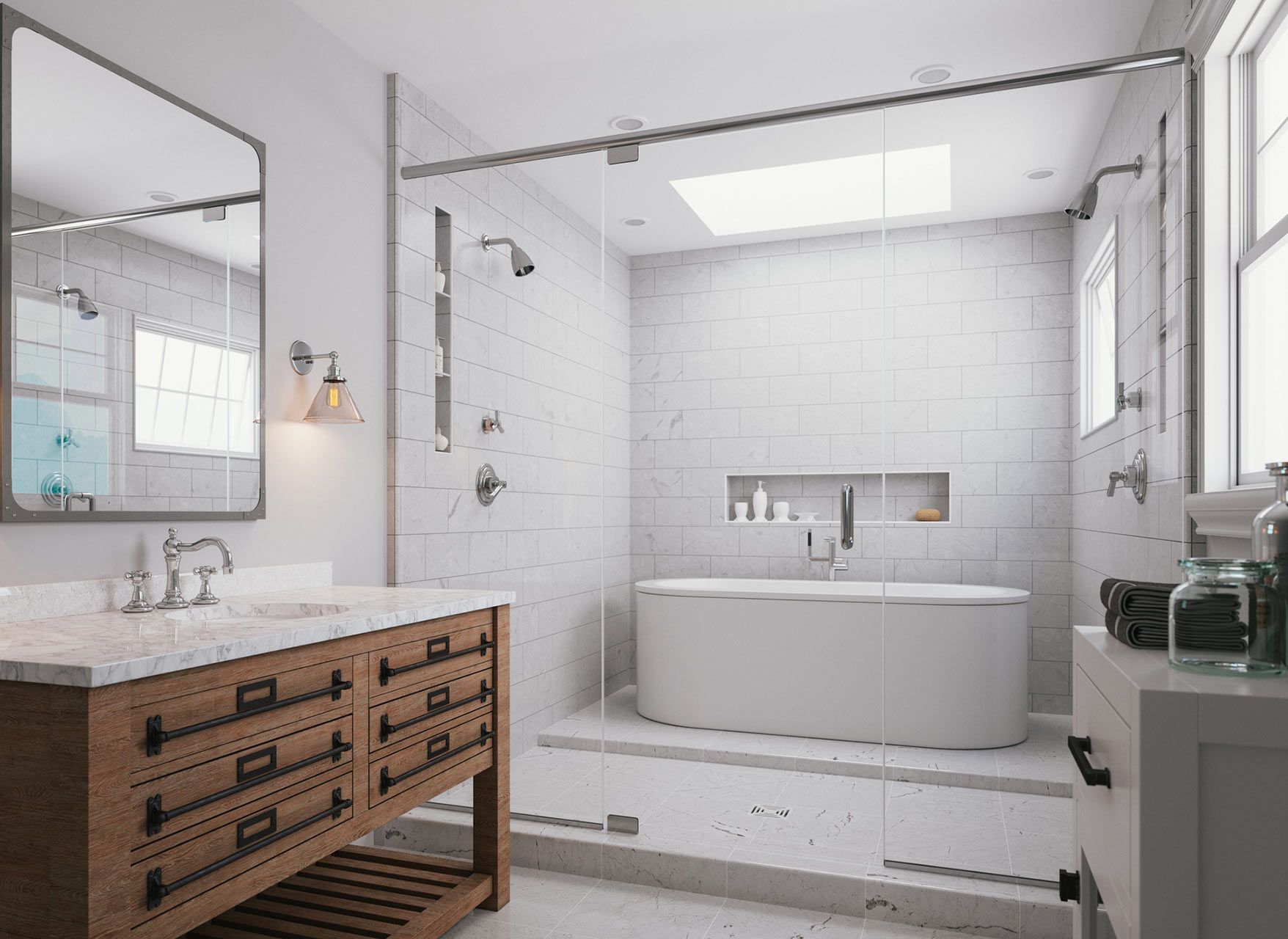 Modern Bathroom Design — Aubrey, TX — Integrity Renovations