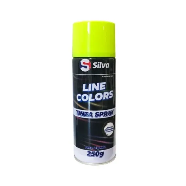 Tinta Spray Amarelo Fluorescente