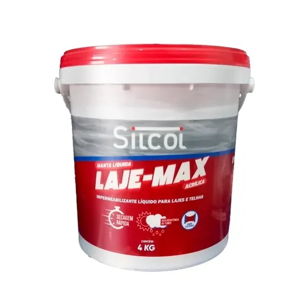 Impermeabilizante Laje-Max Silcol - 4kg