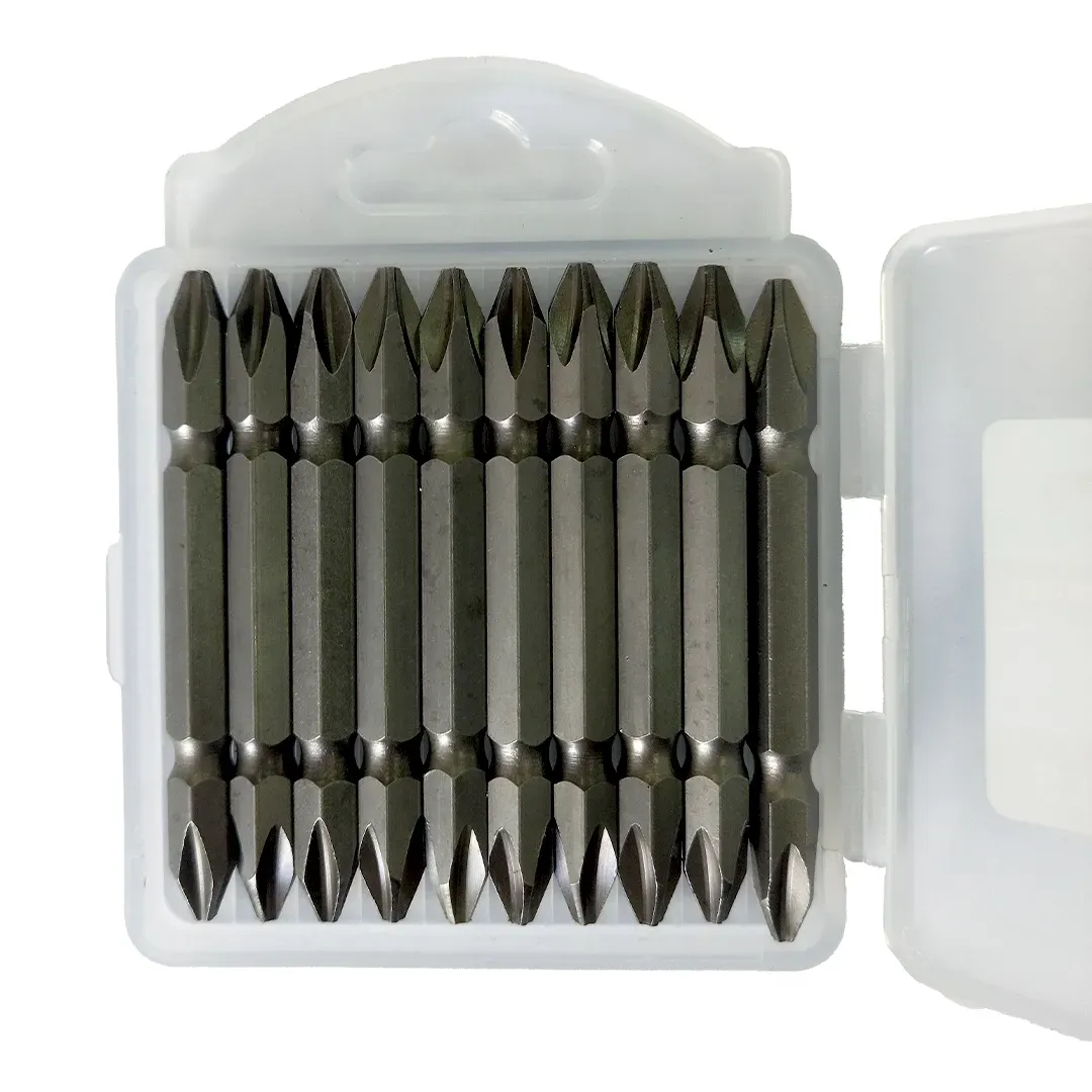 PONTEIRA BIT DUPLA 65MM IMANTADA CX C/10PC