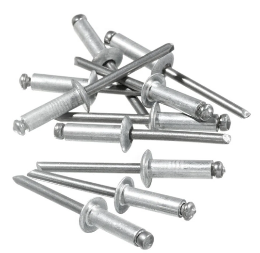 Silva Rebite de Repuxo Alumínio Polido