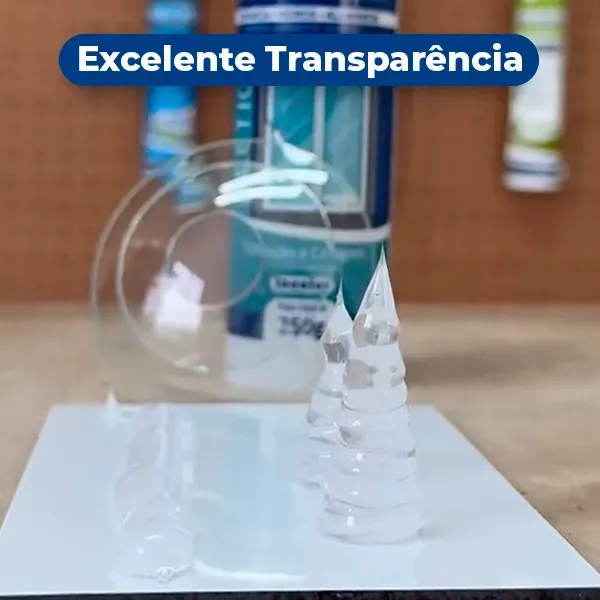 Silicone Acético Vidro e Alumínio Incolor 250g