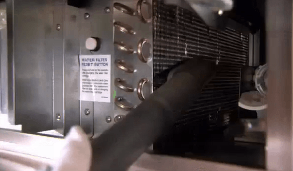 how to clean Sub-Zero condenser coils