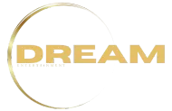 A logo for a company called dream entertainment