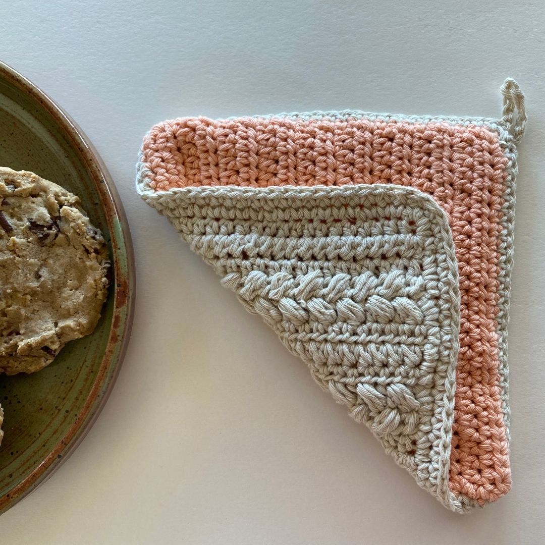 Crochet pot holder