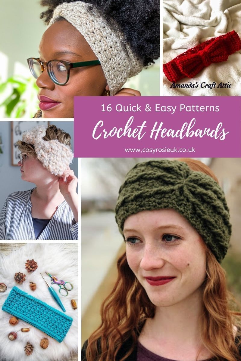 Easy Crochet Headband Patterns