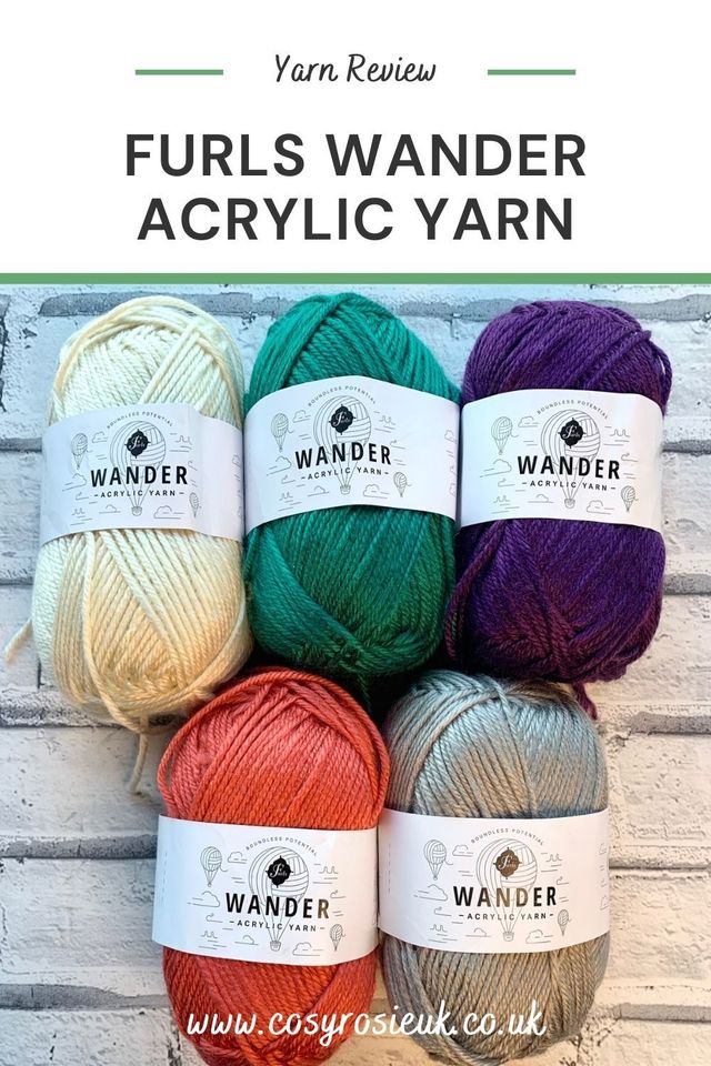 Yarn Review: Furls Wander Acrylic Yarn - Yay For Yarn