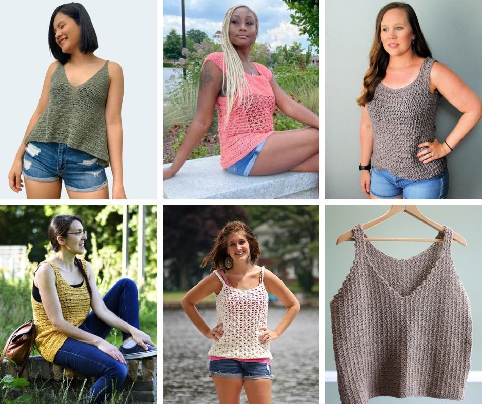 Easy Crochet Tank Top Patterns For Beginners