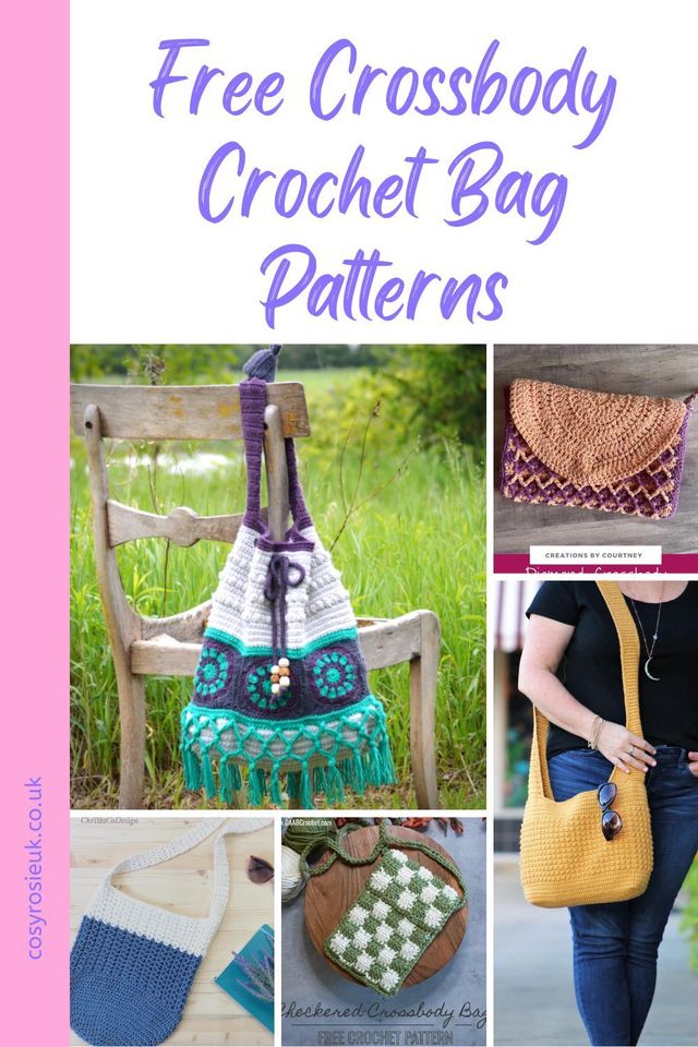 27 Crochet Crossbody Bag Patterns - Crochet News