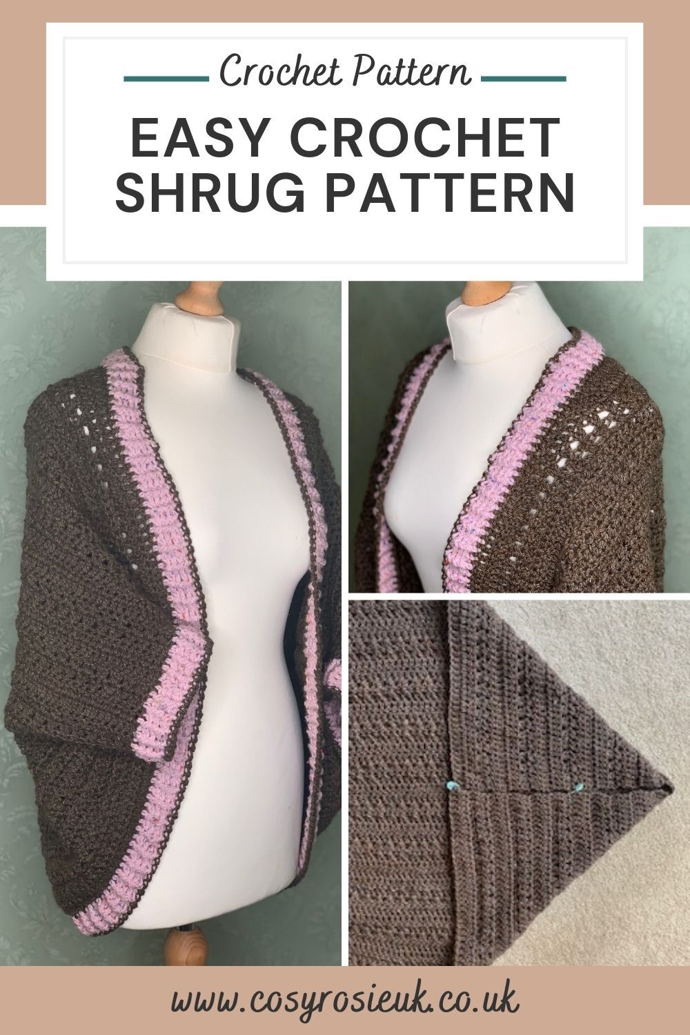 Easy Crochet Shrug Pattern