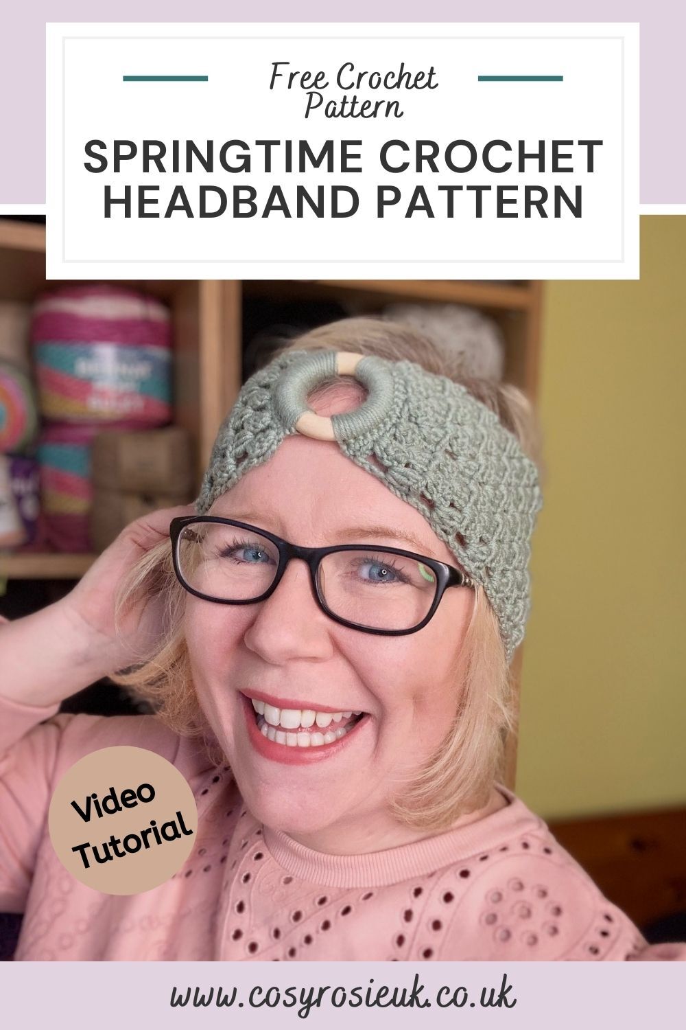 Spring Crochet headband