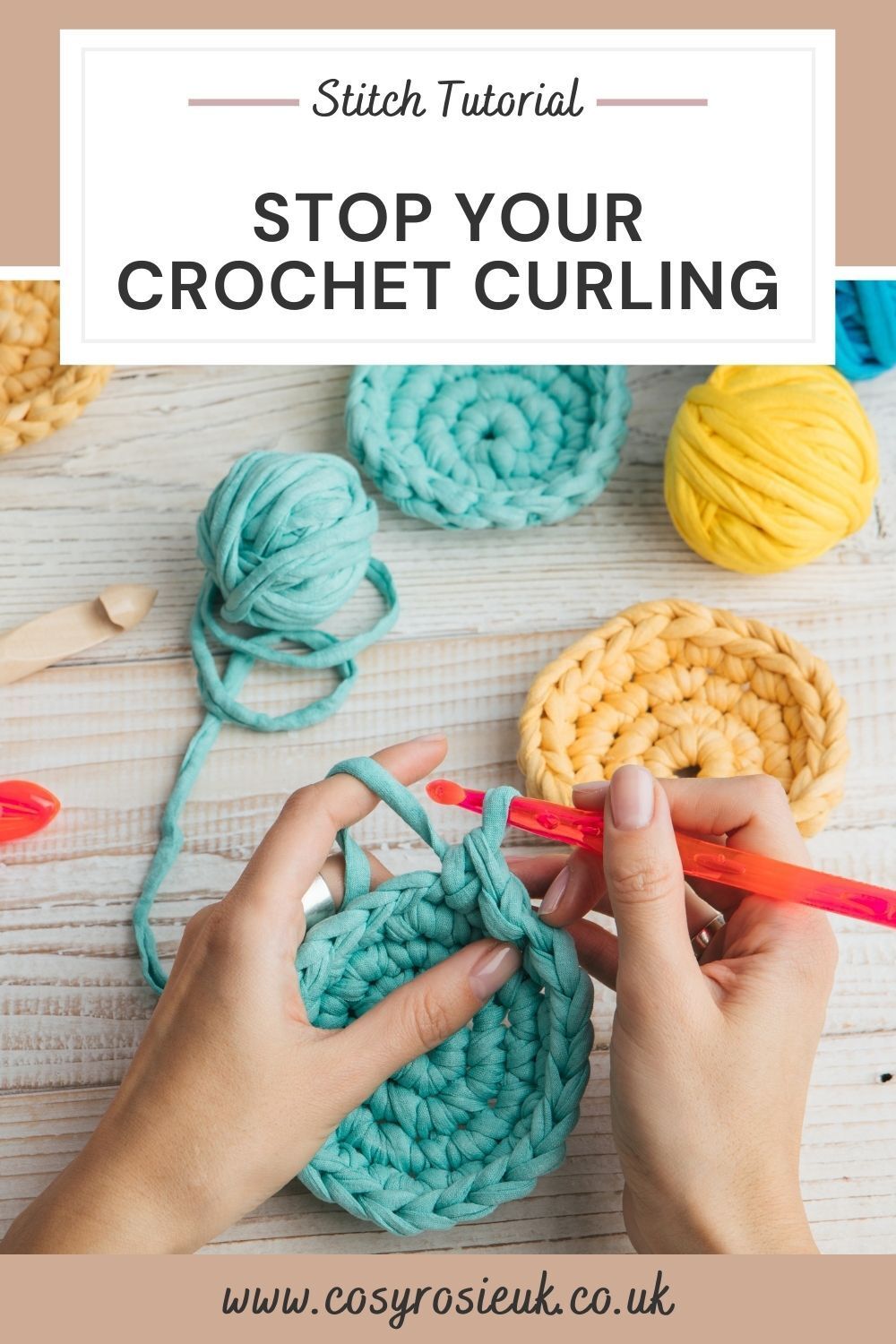 5 ways to stop your crochet curling
