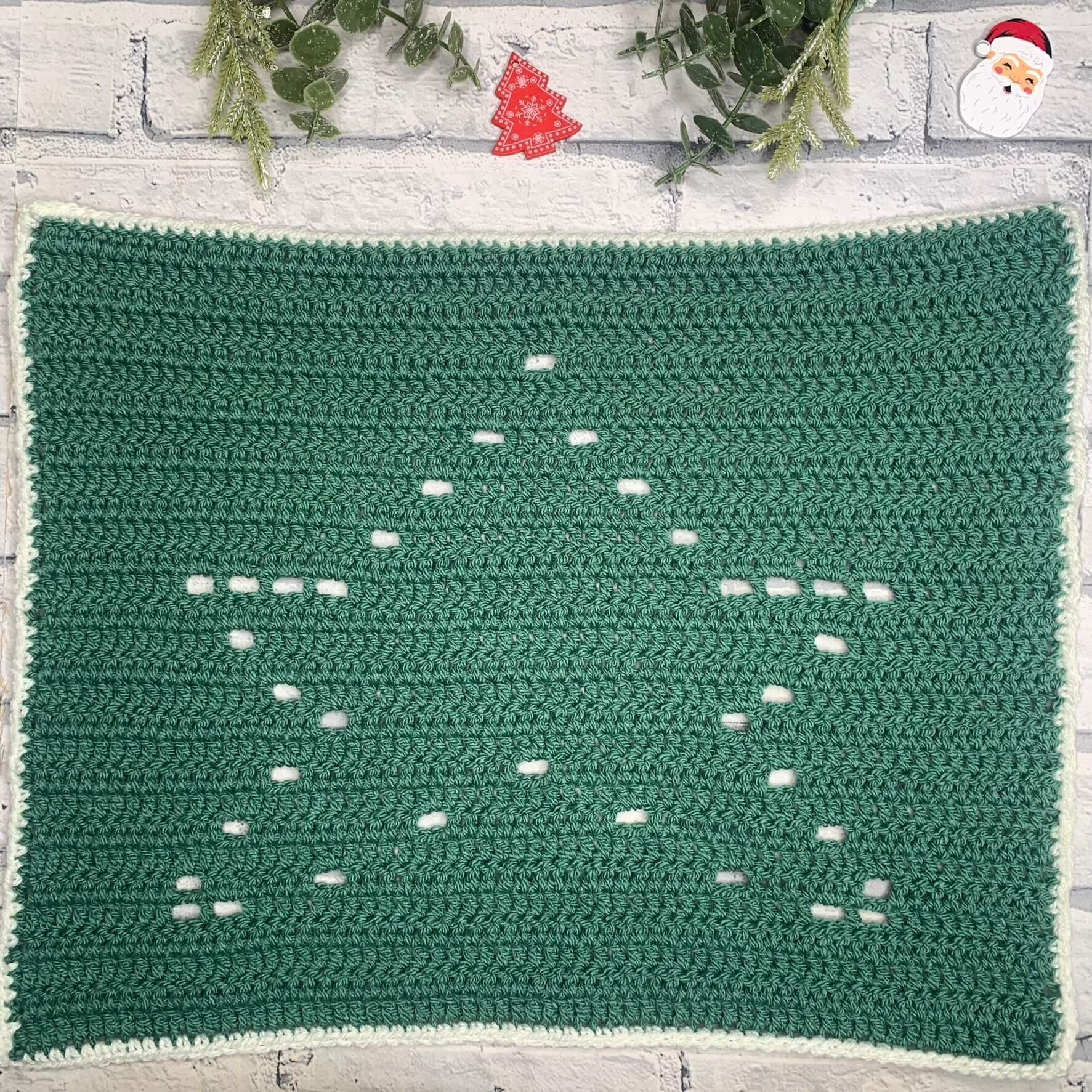 Filet Crochet Star for Christmas Pattern
