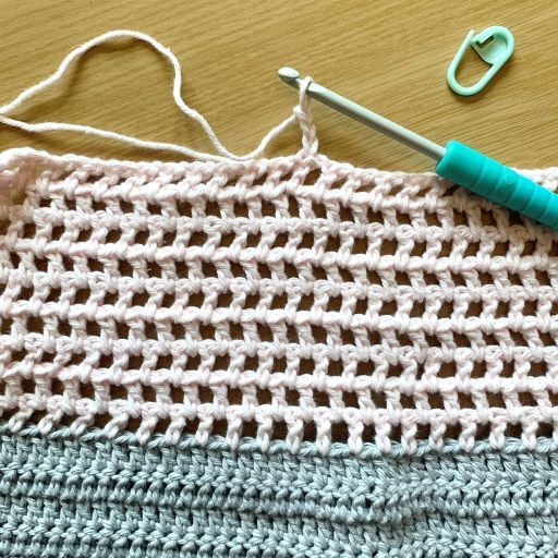 Adding Neck line for Easy Summer Crochet Top