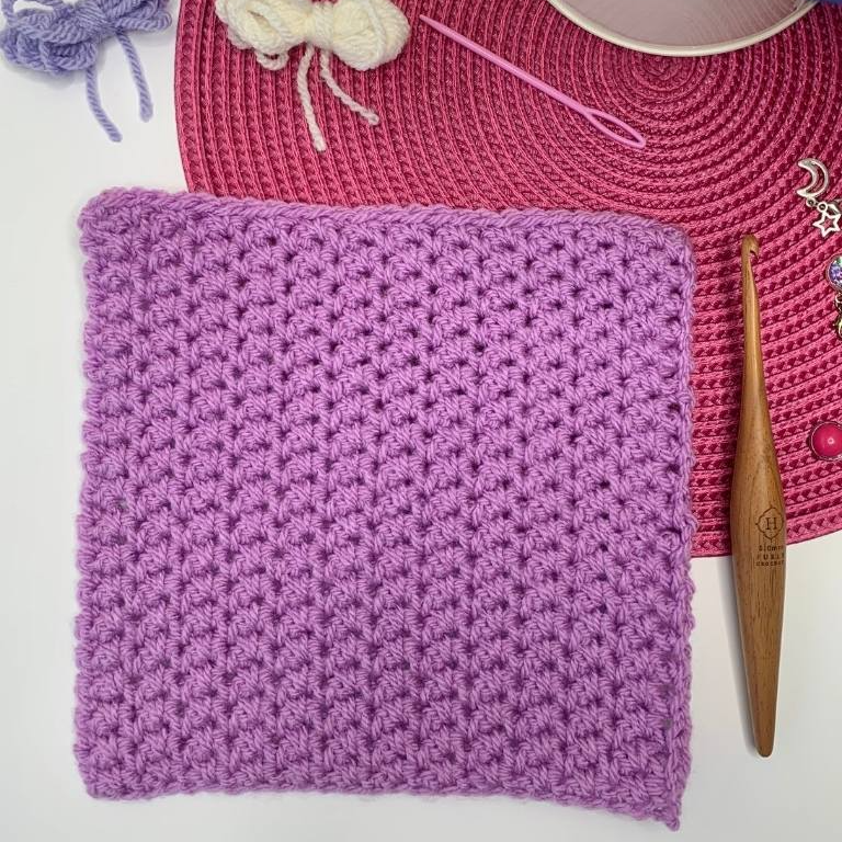 How to crochet the alternating spike stitch