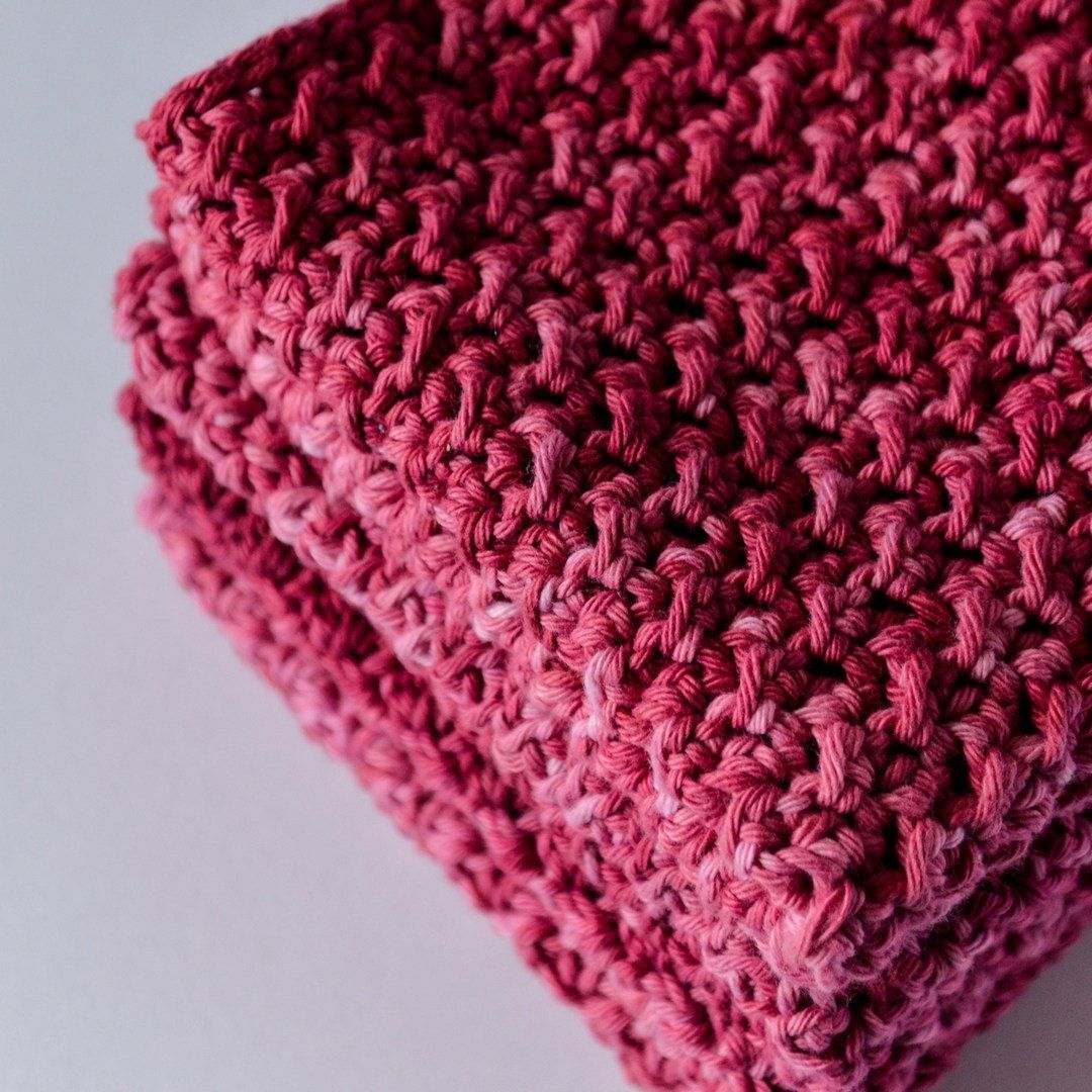 Beautiful crochet washcloths