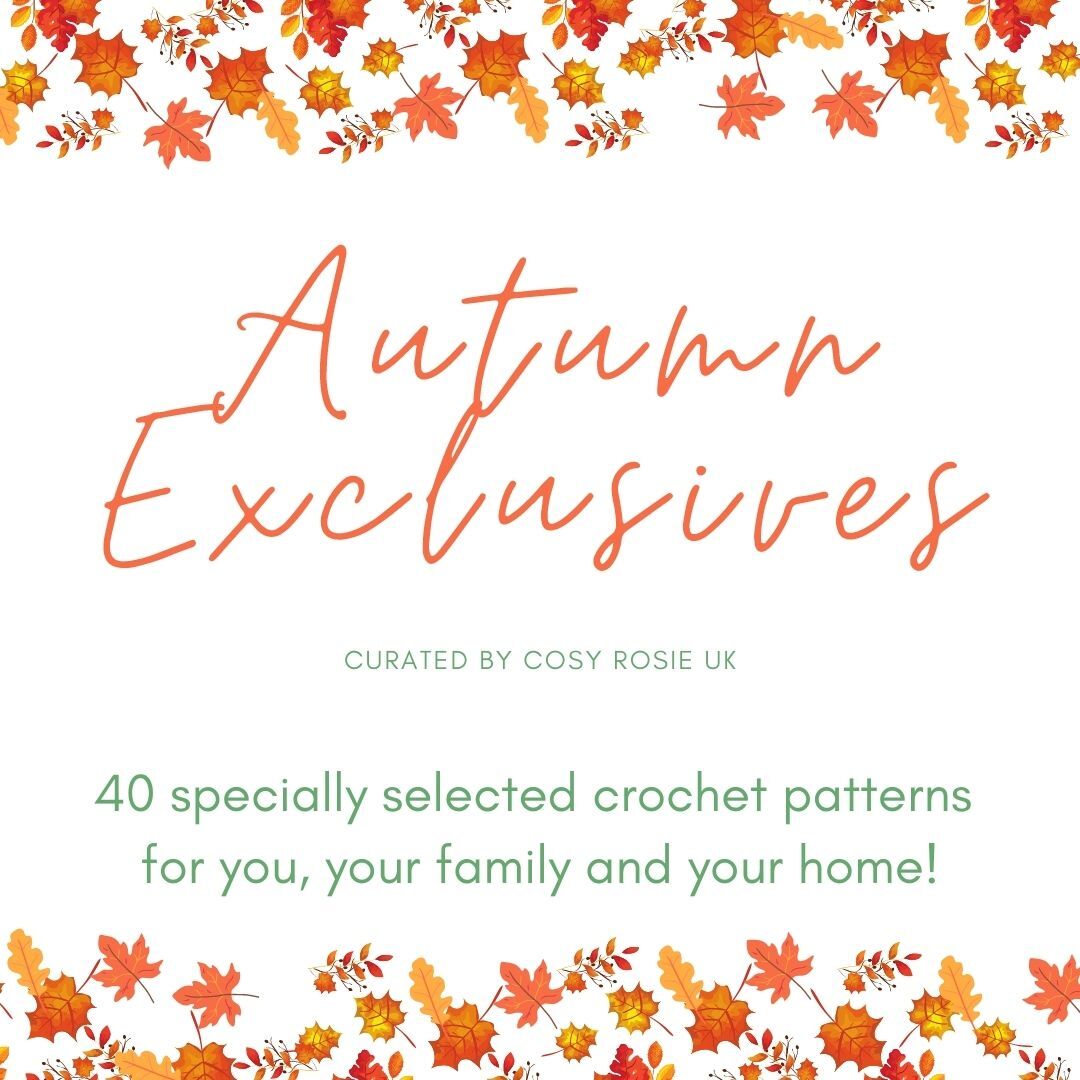 40 Autumn Crochet Patterns for fall