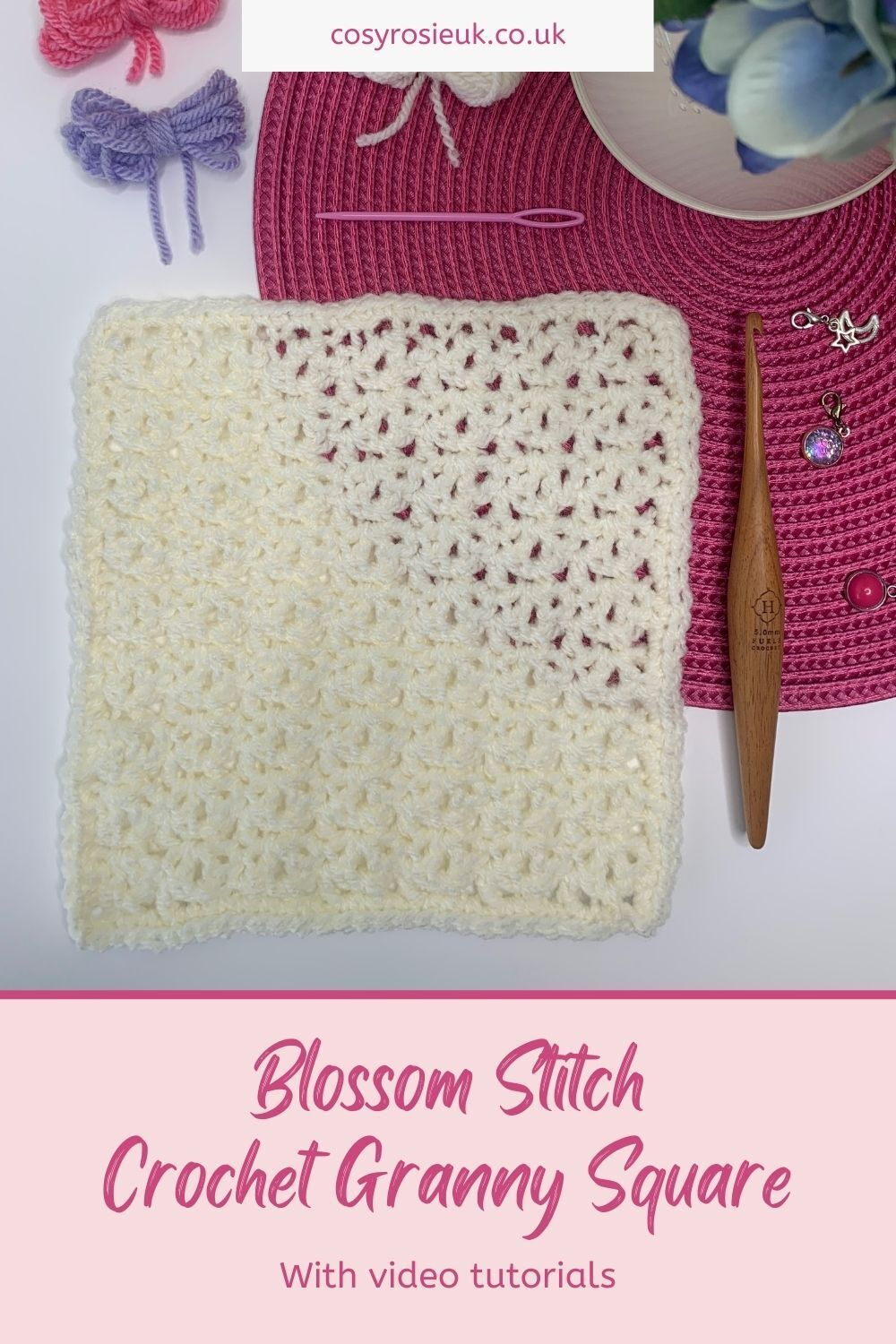 Blossom Stitch Granny Square Pattern