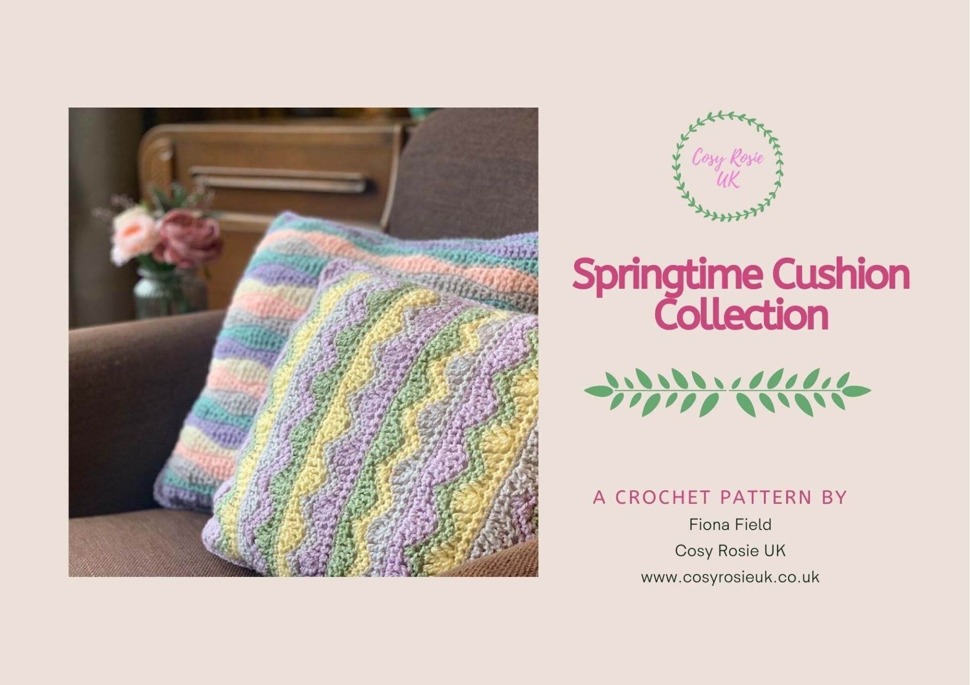 Easy Crochet patterns for cushion covers