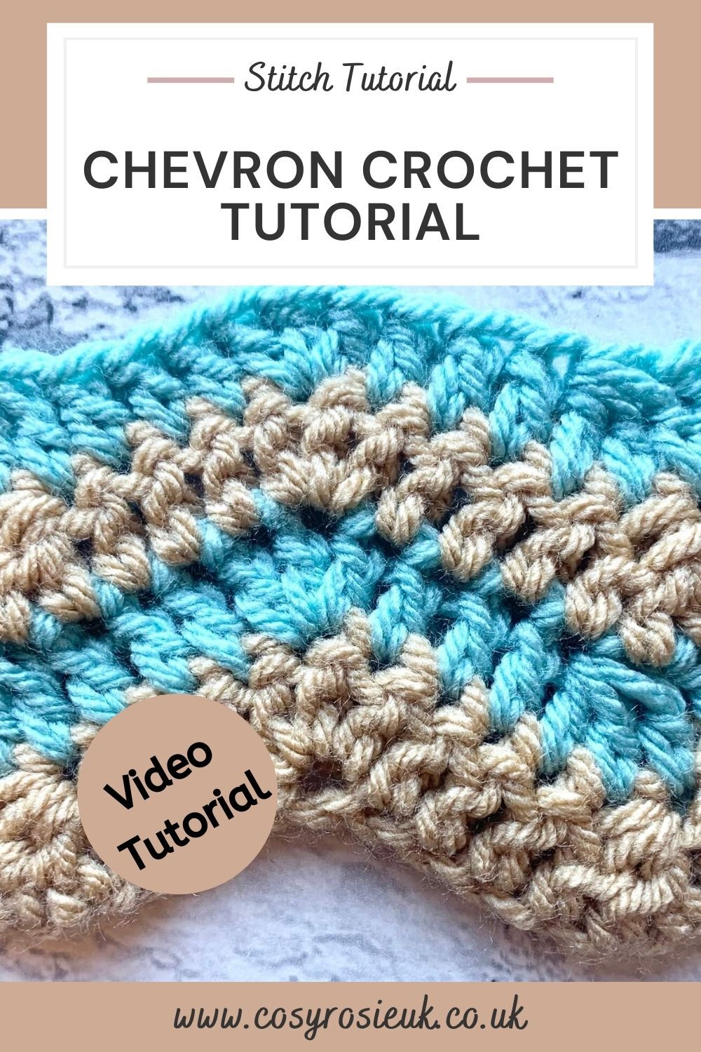 Chevron Crochet stitch pattern