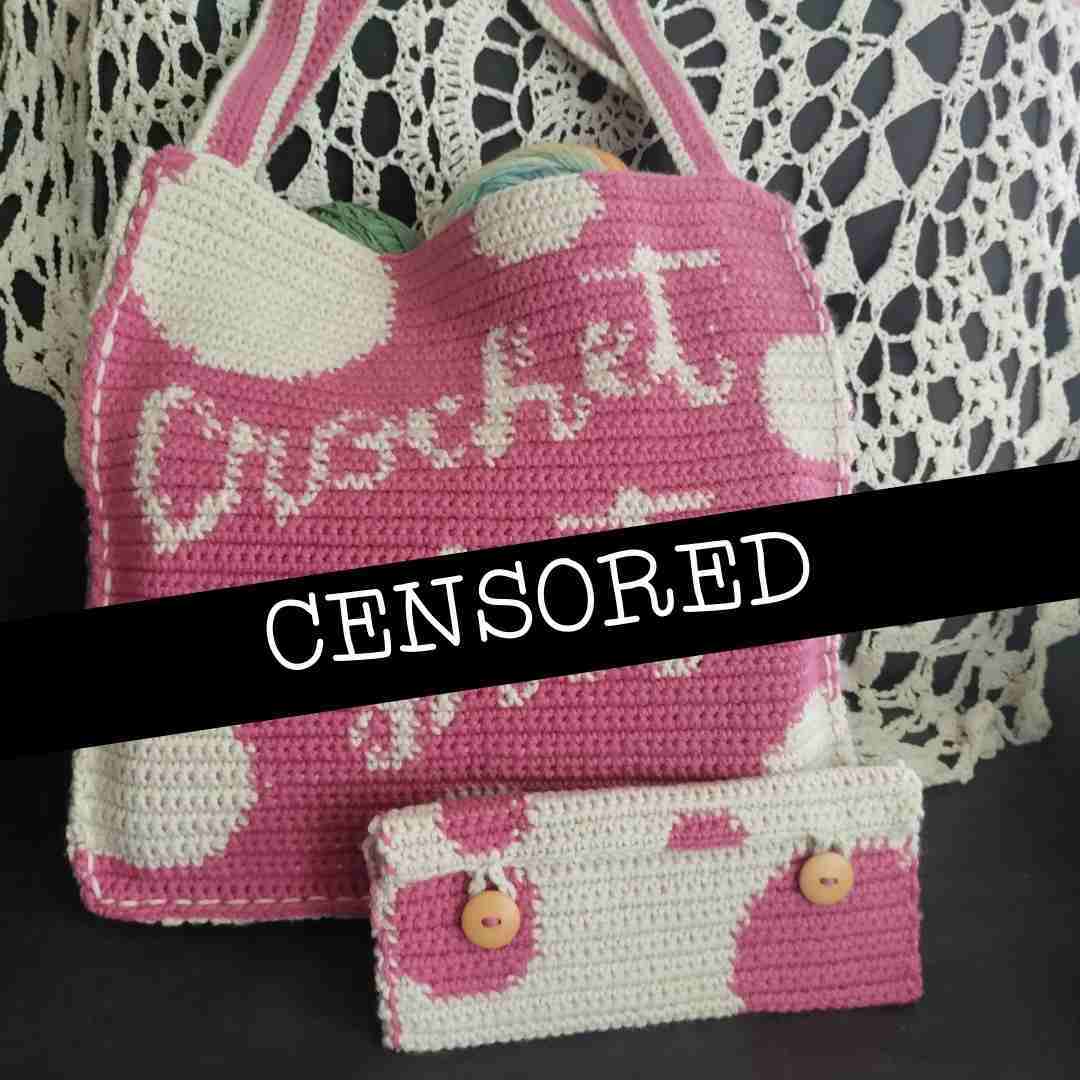 Subversive crochet bag pattern