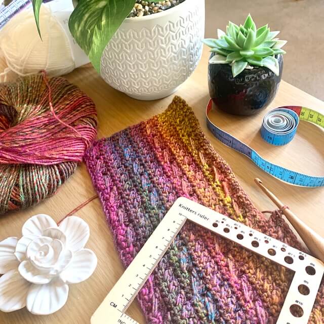 Crochet Cardigan Pattern in progress