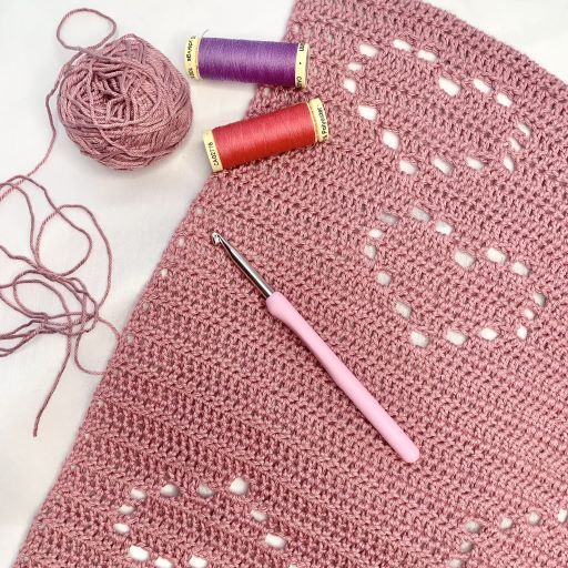Filet Crochet Clutch Bag Pattern