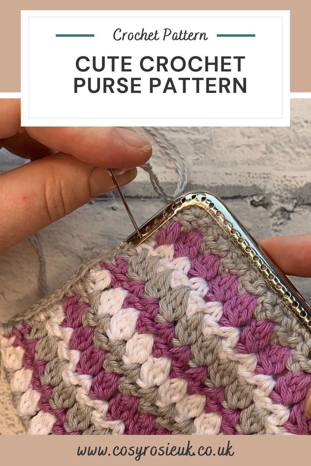 How to Crochet a Coin Purse - Melanie Ham
